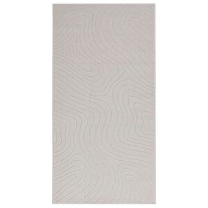 vidaXL Sis&auml;- ja ulkorug PALMERAS Kerma 150 x 80 cm Polyesteri