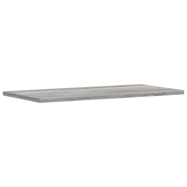vidaXL Sein&auml;hyllyt 4 kpl harmaa Sonoma 60x20x1,5 cm tekninen puu