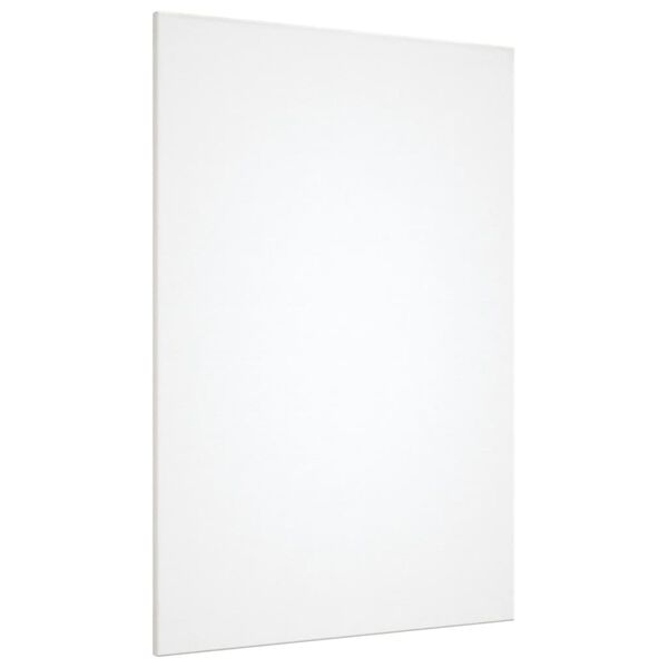 vidaXL Pingotettu maalauskangas 12 kpl valkoinen kangas ja t&auml;ysi m&auml;nty