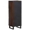 vidaXL Kaappi ruskea 40x34x110 cm t&auml;ysi mangopuu