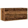 vidaXL Allaskaappi vanha puu 100x38,5x45 cm tekninen puu