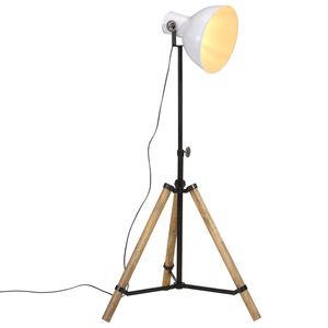 vidaXL Lattialamppu 25 W valkoinen 75x75x90-150 cm E27