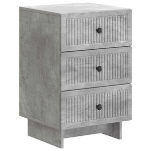 vidaXL Y&ouml;p&ouml;yt&auml;kaappi Betoninharmaa 43 x 41 x 66,5 cm Tekninen puu