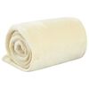 vidaXL Huopa kerma 130x170 cm polyesteri