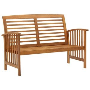 vidaXL Puutarhapenkki 119 cm t&auml;ysi akaasiapuu