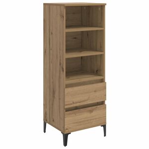 vidaXL Korkea kaappi Artisaanitammi 40 x 36 x 110 cm Tekninen puu