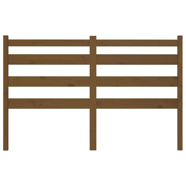 vidaXL S&auml;ngynp&auml;&auml;ty hunajanruskea 166x4x100 cm t&auml;ysi m&auml;nty