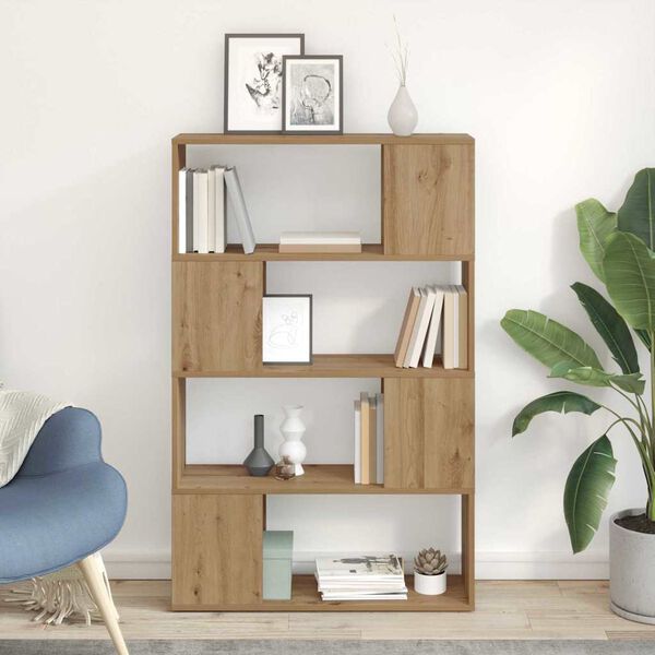 vidaXL TV-tasosetti Ruskea 80 x 24 x 125 cm Tekninen puu