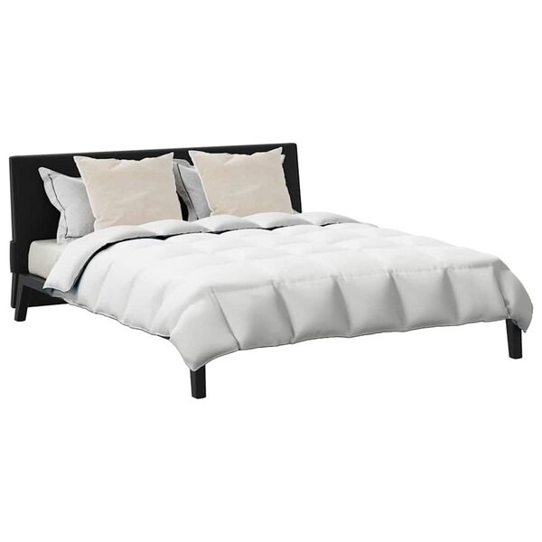 vidaXL Talvityyny tyynyllä 3 pcs Valkoinen Untuvahöyhen