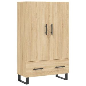 vidaXL Kaappi Sonoma-tammi 69,5x31x115 cm tekninen puu