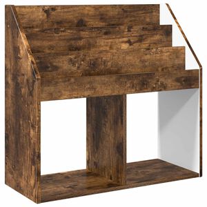 vidaXL Lasten kirjahylly Savup&auml;hkin&auml; 72,5 x 29,5 x 69 cm Tekninen puu