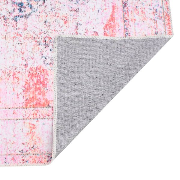 vidaXL Painatettu matto pest&auml;v&auml; moniv&auml;rinen 140x200 cm polyesteri