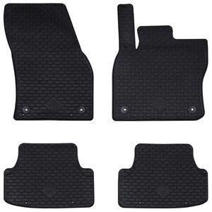vidaXL Auton matto 4 pcs Musta Sopii Seat ATECA 2016- Kumi