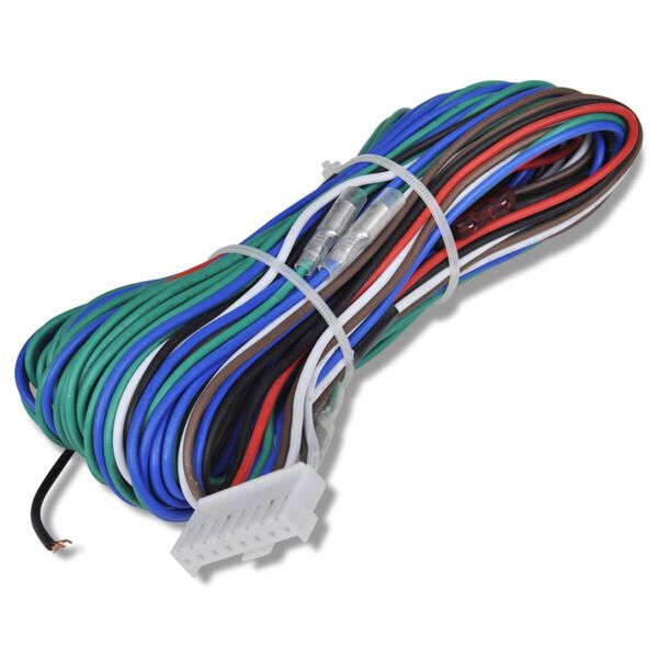 vidaXL Auton keskuslukkosarja 2 x normaali kaukosäädin ja 4 x moottori