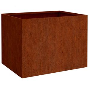 vidaXL Kukkalaatikko 62x47x46 cm Corten ter&auml;s