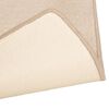 vidaXL Makuuhuoneen matot Shaggy korkea nukka 3 kpl beige