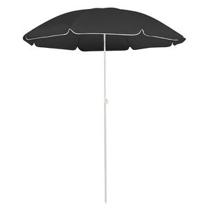 vidaXL Puutarha-aurinkovarjo ter&auml;stolpalla antrasiitti 180 cm