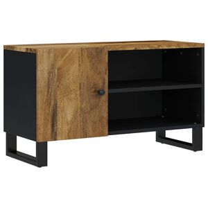 vidaXL TV-taso 80x33x46 cm t&auml;ysi mangopuu ja tekninen puu