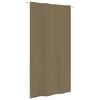 vidaXL Parvekkeen suoja taupe 140x240 cm Oxford kangas
