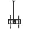 vidaXL TV-kattokiinnike 32"-65" ruuduille Max VESA 400x400 mm 40 kg