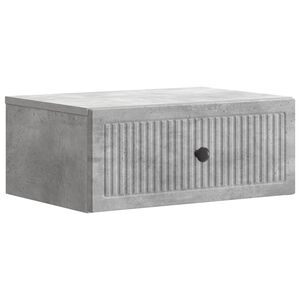 vidaXL Y&ouml;p&ouml;yt&auml;kaappi Betoninharmaa 49 x 34,5 x 20 cm Tekninen puu