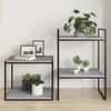 vidaXL Kirjahyllytasot 8 kpl betoninharmaa 40x50x1,5 cm tekninen puu