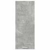 vidaXL Henkarikaappi Riga Betoni Harmaa 40 x 31 x 100 cm Tekninen puu