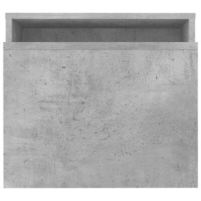 vidaXL Sohvapöytäsarja betoninharmaa 100x48x40 cm lastulevy