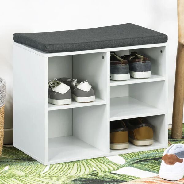 HI Kenk&auml;teline tyynyll&auml; 51,5x29x48 cm valkoinen