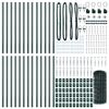 vidaXL Aita ja Tuki Vihre&auml; 0,6 x 50 m Ter&auml;s ja PVC