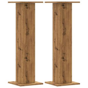 vidaXL Kasvitelineet 2 kpl artesaanitammi 30x30x95 cm tekninen puu