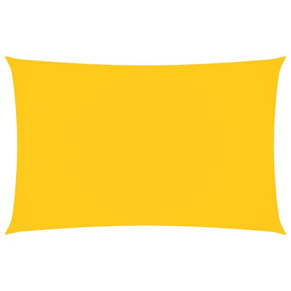vidaXL Aurinkopurje Oxford-kangas suorakaide 2x5 m keltainen