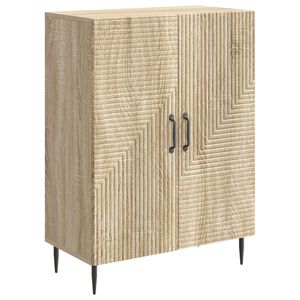 vidaXL Sivup&ouml;yt&auml; Sonoma-tammi 66 x 34,5 x 89,5 cm Tekninen puu