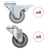 vidaXL Rullapy&ouml;r&auml;t pultinrei&acute;ill&auml; 8 kpl 50 mm