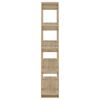 vidaXL Kirjahylly/tilanjakaja Sonoma-tammi 100x30x160 cm