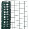 Nature Metalliverkko neli&ouml; 1x2,5m 25mm muovip&auml;&auml;llysteinen ter&auml;s vihre&auml;