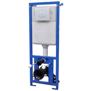 vidaXL Piilos&auml;ili&ouml; Sein&auml;-WC:lle 11 L 41x14x(110-125) cm