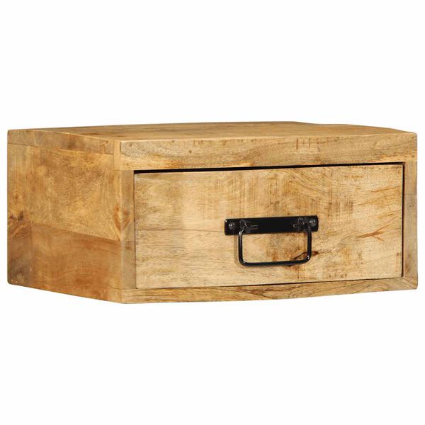 vidaXL Sein&auml;lle asennettavat y&ouml;p&ouml;yd&auml;t 2 kpl Massiivipuuta mangoa