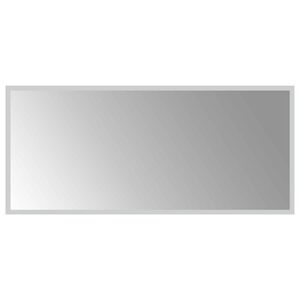 vidaXL LED kylpyhuonemirror L&auml;pin&auml;kyv&auml; 90 x 40 cm karkaistu lasi