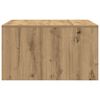 vidaXL sohvapöytä laatikoilla artesaani tammi 70,5x70x40 cm
