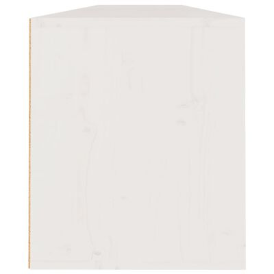 vidaXL Seinäkaapit 2 kpl valkoinen 100x30x35 cm täysi mänty