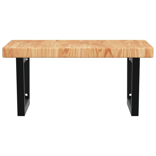 vidaXL Pesuallashylly sein&auml;lle ter&auml;s ja t&auml;ysi tammi