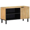 vidaXL TV Kaappi Ruskea 80x31,5x46 cm Massiivipuu Mango