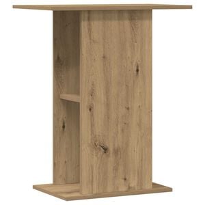 vidaXL Akvaarioteline Artisan Oak 36x60,5x72,5 cm Puusta valmistettu