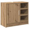 vidaXL Kylpyhuonekaappi Artisan tammi 63 x 29 x 55 cm Tekninen puu