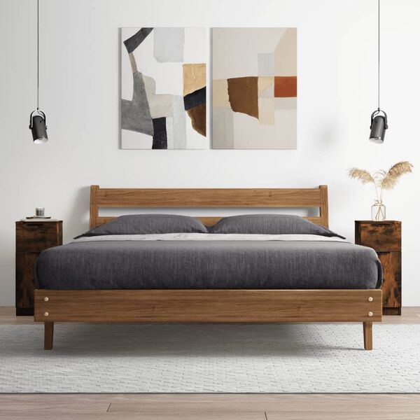 vidaXL Senkki savutammi 30x30x70 cm tekninen puu