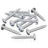 vidaXL Puuruuvi 8182 kpl Hopea M4 x 28 mm Rauta