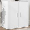 vidaXL Kenkäkaapit 2 kpl valkoinen 32x35x70 cm lastulevy