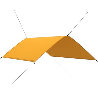 vidaXL Suojapeite ulkokäyttöön 3x2 m keltainen
