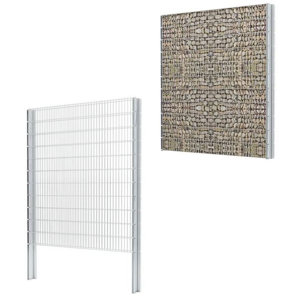 vidaXL Kivikorikoukut 200 kpl teräs